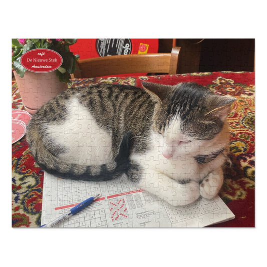 Jigsaw Puzzle with Tin