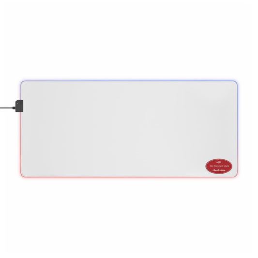 LED RGB Gaming Mouse Pad — Large Extended Desk Mat with Edge Lighting