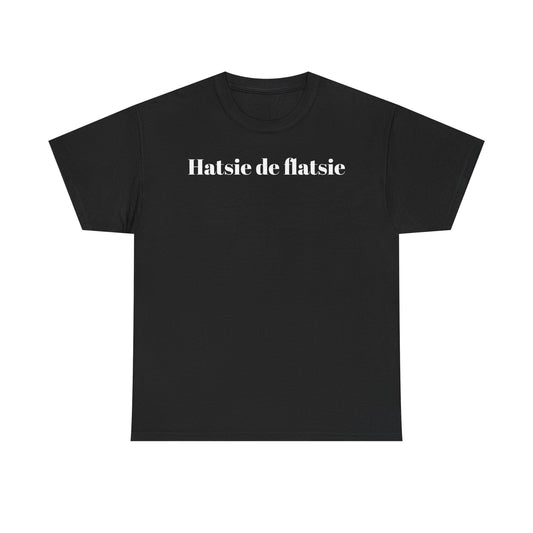 Hadside Flatsie T‑Shirt — Café De Nieuwe Stek Amsterdam Retro Logo Tee