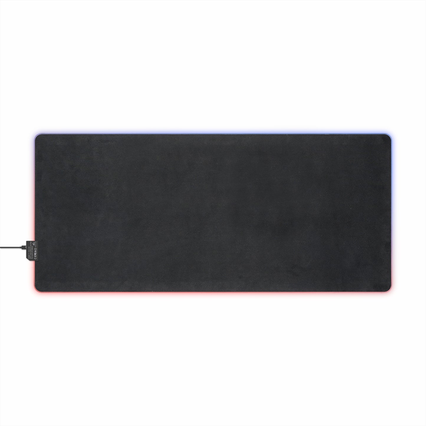 LED RGB Gaming Mouse Pad — Large Extended Desk Mat with Edge Lighting