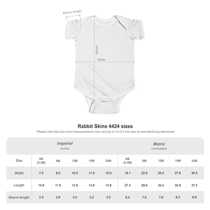 Baby Bodysuit – 'No Nonsense Stock' Vintage Oval Logo Infant Onesie
