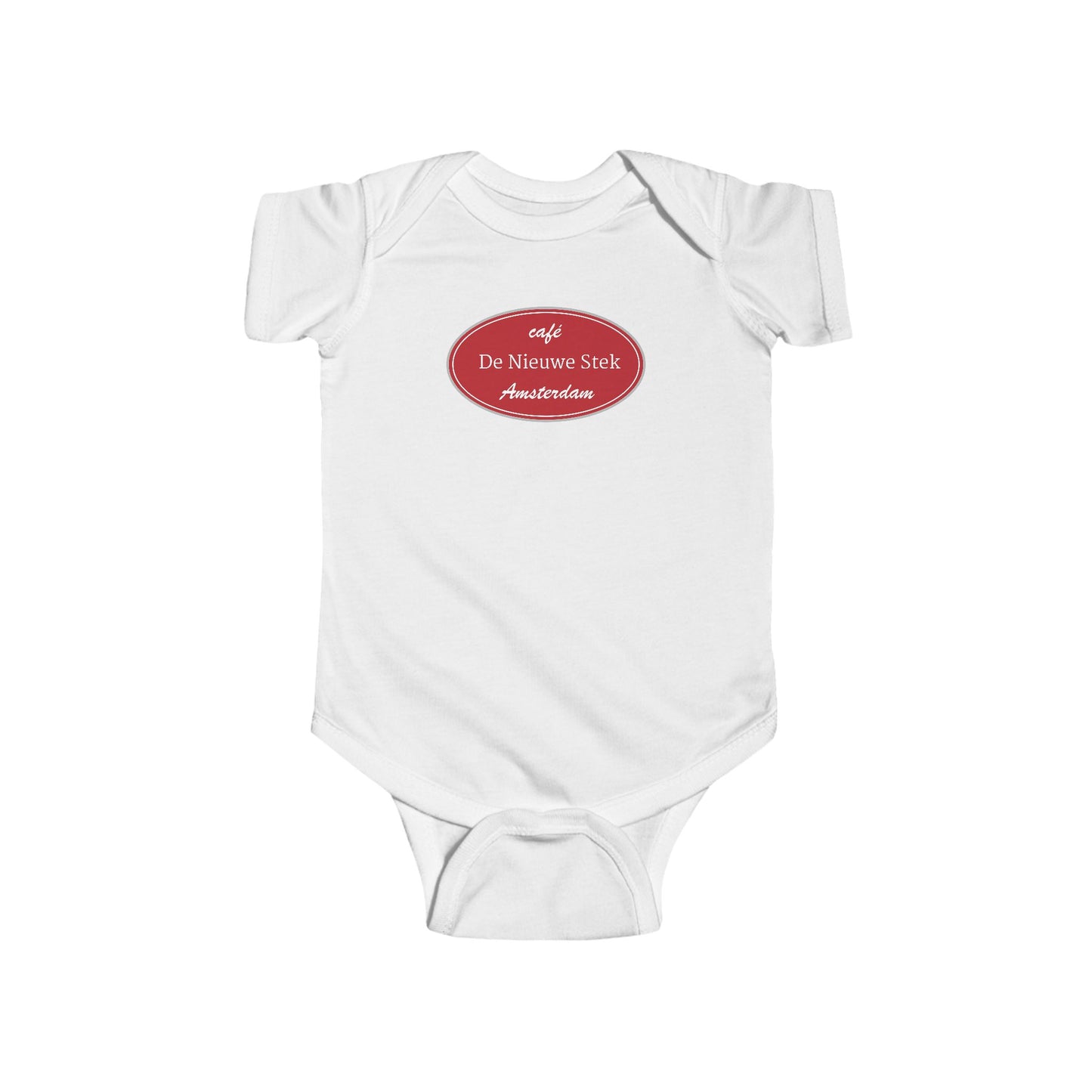 Baby Bodysuit – 'No Nonsense Stock' Vintage Oval Logo Infant Onesie
