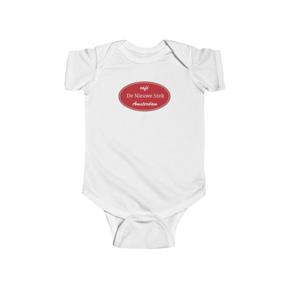 Baby Bodysuit – 'No Nonsense Stock' Vintage Oval Logo Infant Onesie