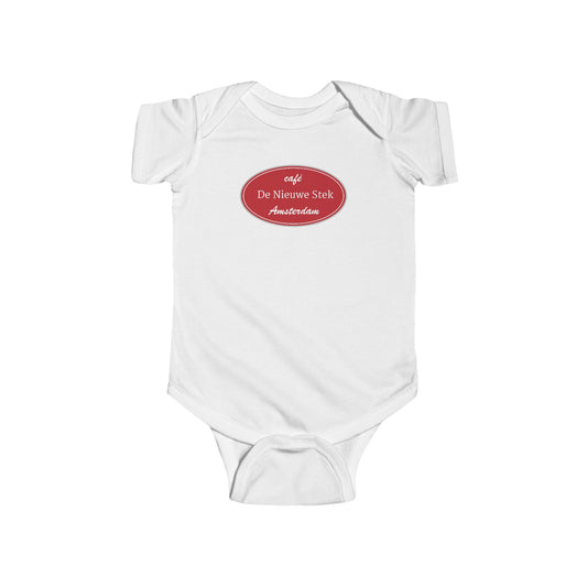 Baby Bodysuit – 'No Nonsense Stock' Vintage Oval Logo Infant Onesie